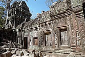 Ta Prohm temple - ruins of the central sanctuary 